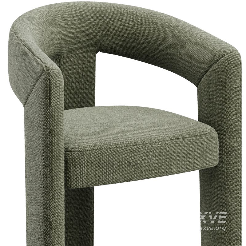 Dalpat Velvet Iron Arm Chair - Image 3