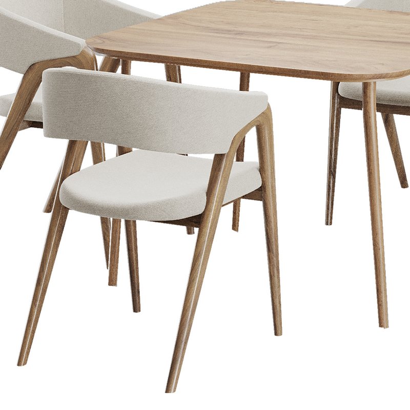 Dinning chair and table85 - Image 4