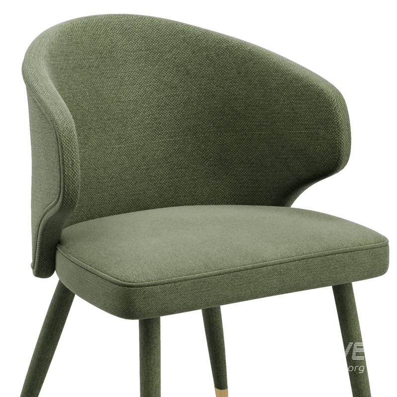 Sumiko Velvet Upholstered Dining Chair - Image 5