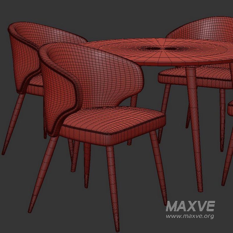 Dinning chair and table74 - Image 5