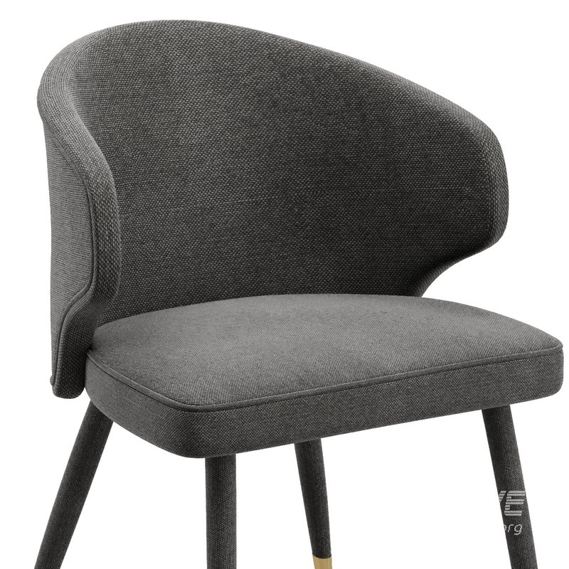 Sumiko Velvet Upholstered Dining Chair - Image 6