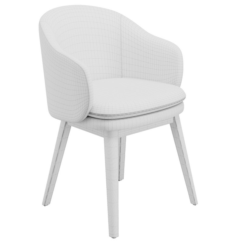 Wayne arm dining chair - Image 6