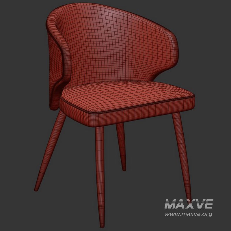 Sumiko Velvet Upholstered Dining Chair - Image 7