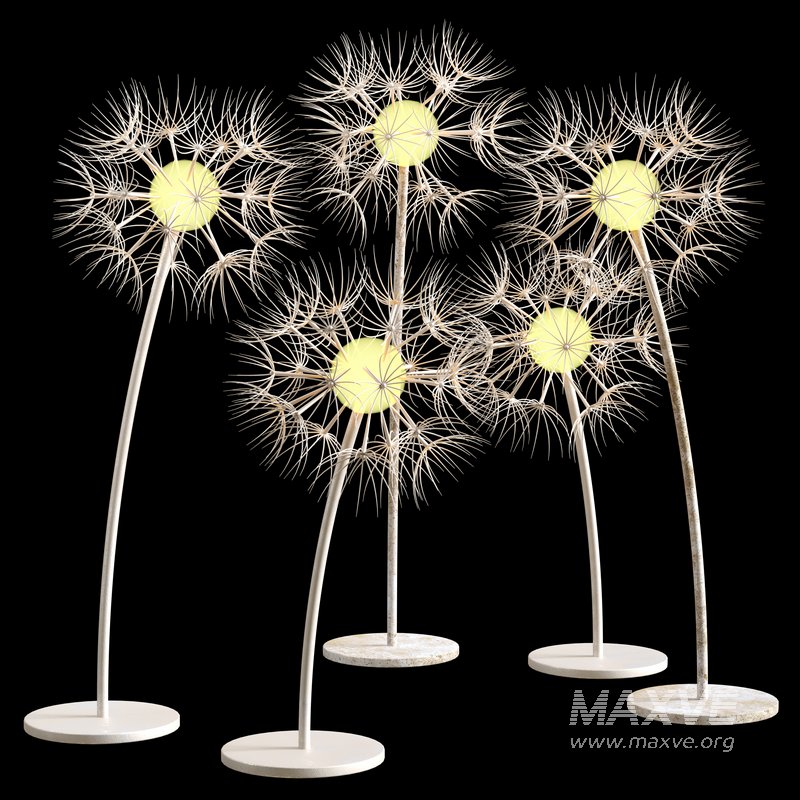 Dandelion floor lamp - Image 1