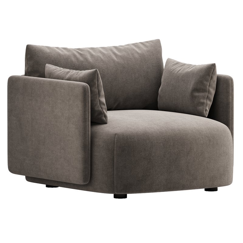 Offset Lounge Chair - Image 3