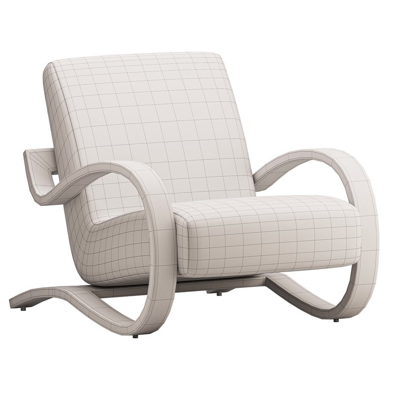 Herbin Leather Lounge Chair - Image 5