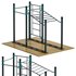 Lifting handrail wall bars 3 horizontal bars and vertical handrails for wheelchair users by Kenguru - Thumbnail 1