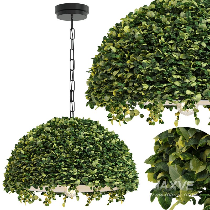Modern Planter Led Pendant by Spingar - Image 1