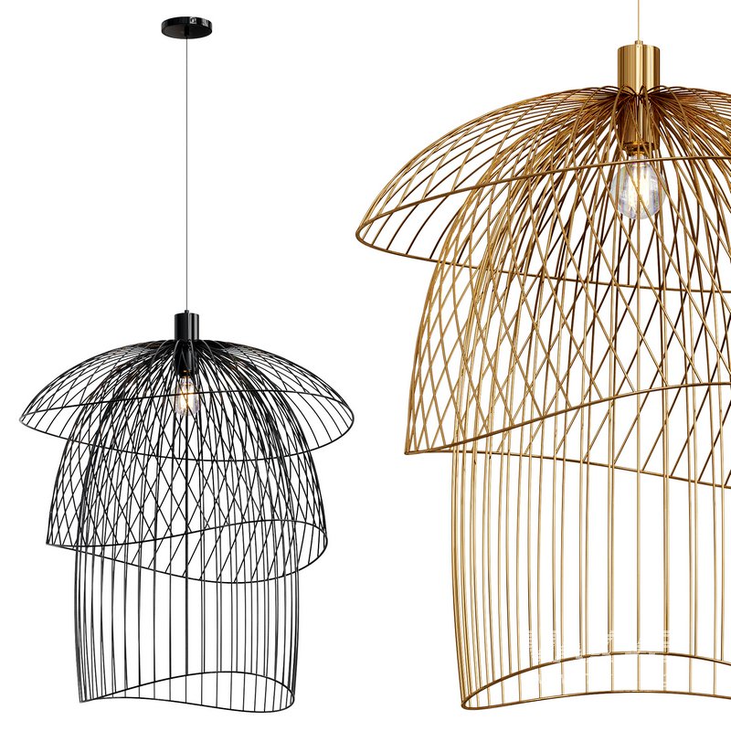 Forestier Papillon Chandelier by Luminaire - Image 1