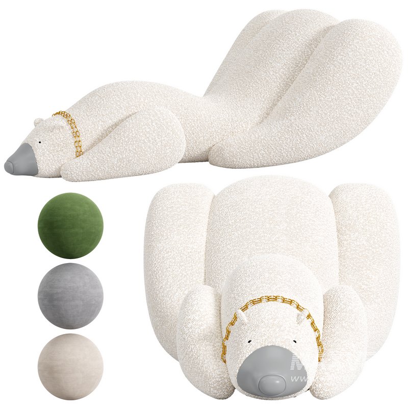 Large Armchair Sofa Bear by Art Berloga - Image 1