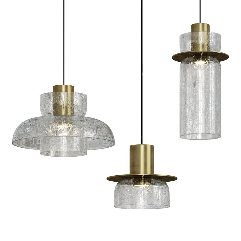 CRISPIN Chandelier Lamp Set By Lampatron - Image 2