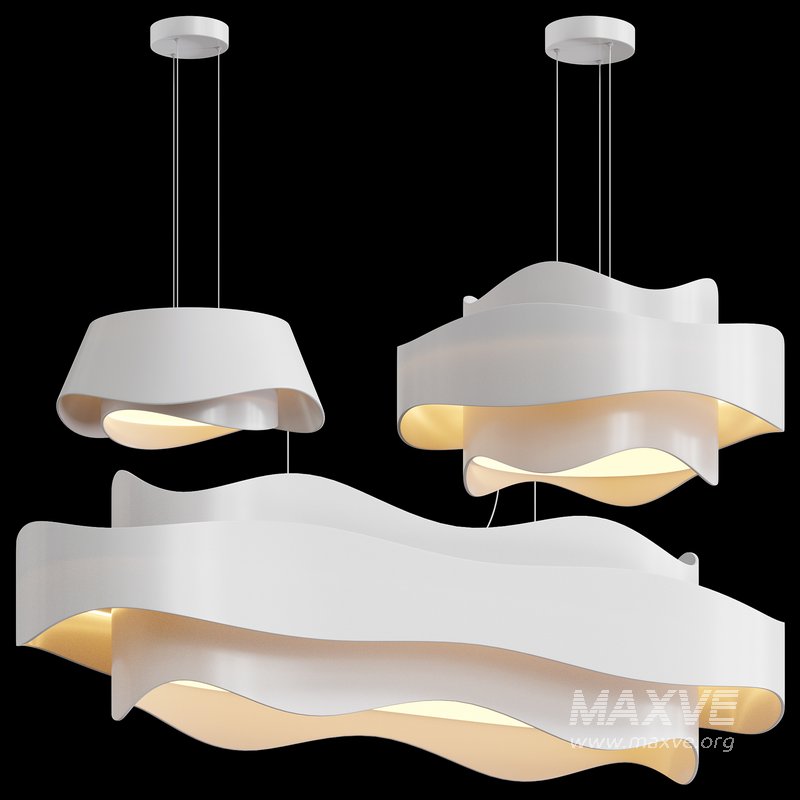 Bella Pendant Light 3 Style Chandelier by Lassola - Image 1