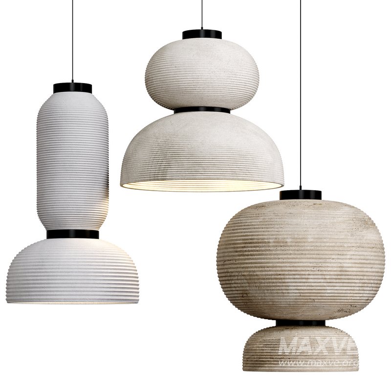 Japandi Lantern Shaped Pendant Light By Japandistore - Image 3