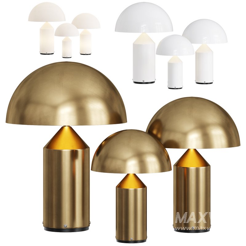 Atollo table lamp by Oluce - Image 3