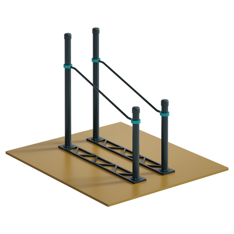 Parallel bars in rise by Kenguru - Image 1