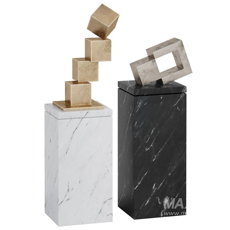 Interior Sculptures Gold and Bronze by Stephan Siebers - Image 2