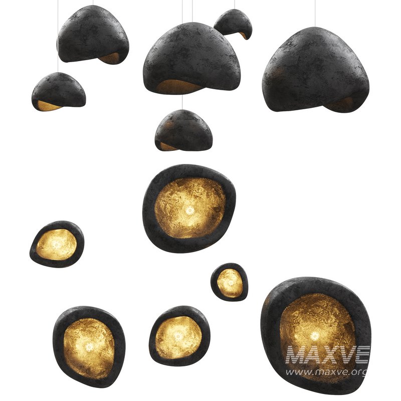 Khmara Pendant chandelier by Makhno - Image 2