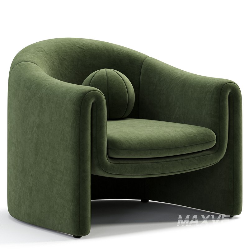 Pollman Upholstered Barrel Chair By Wayfair - Image 4