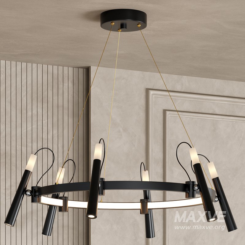 BECKY LED 6 Chandelier by Lampatron - Image 3