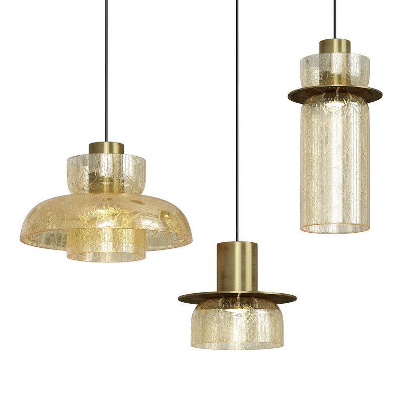 CRISPIN Chandelier Lamp Set By Lampatron - Image 3