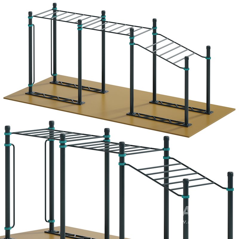 Lifting handrail classic 2 level handrail and vertical handrails for wheelchairs Oma by Kenguru - Image 3
