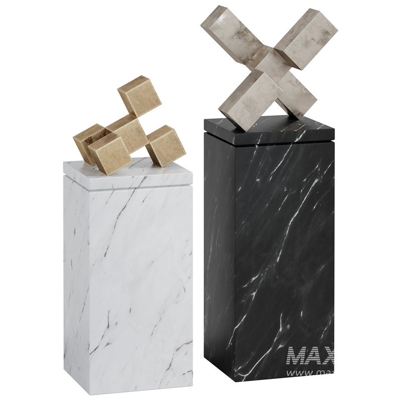 Interior Sculptures Gold and Bronze by Stephan Siebers - Image 2