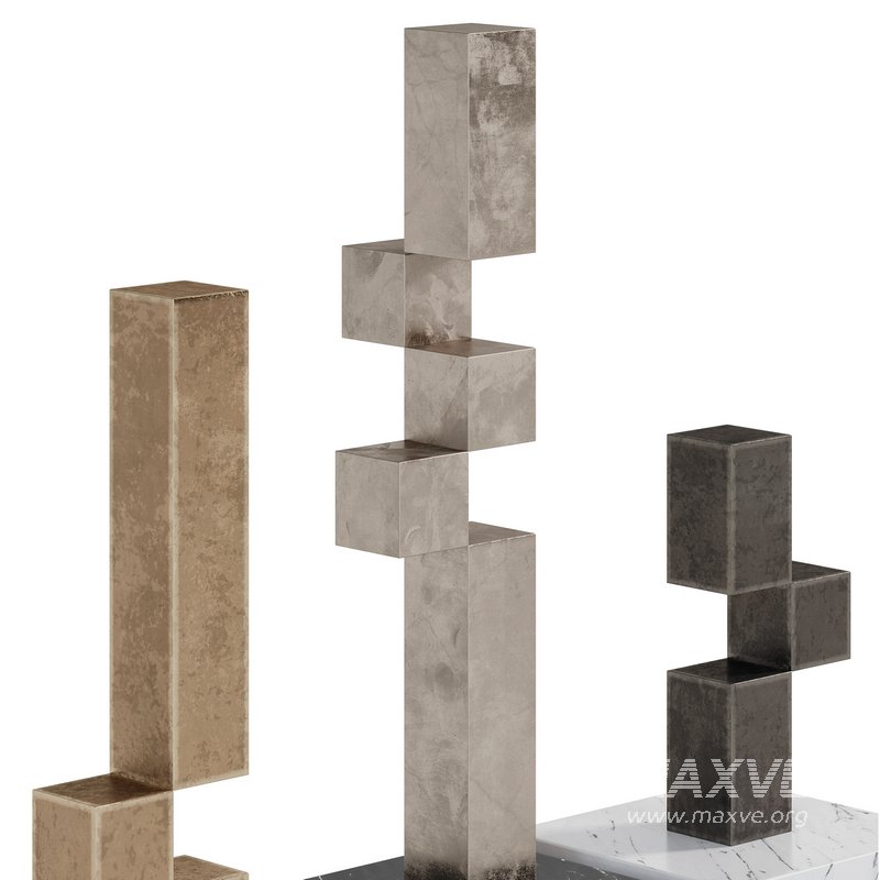 Interior Sculptures Gold and Bronze by Stephan Siebers - Image 3