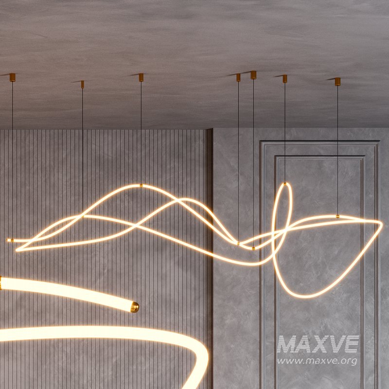 Minimalist Luxe Chandelier By Mos Lustry - Image 3