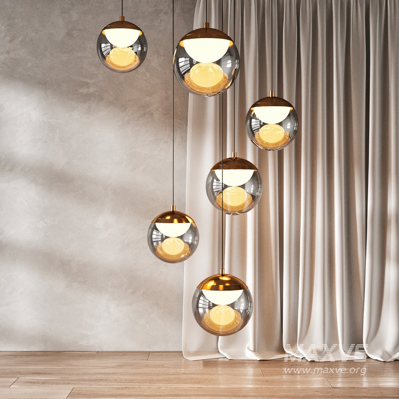 MAYER Chandelier Set By Lampatron - Image 3