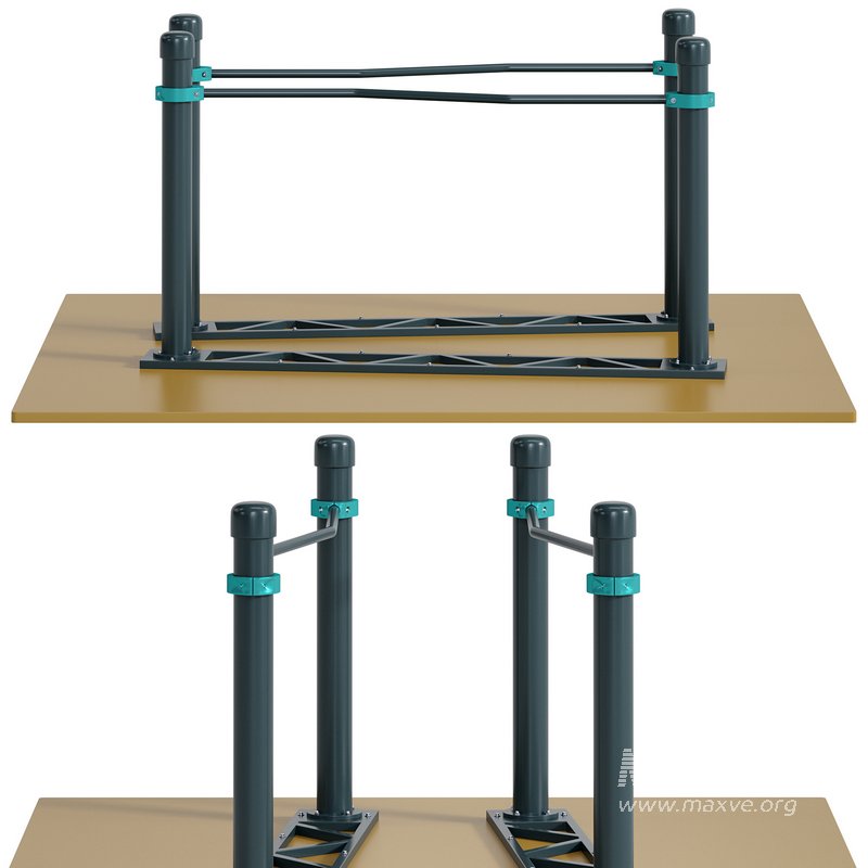 Curved horizontal bars by Kenguru - Image 3