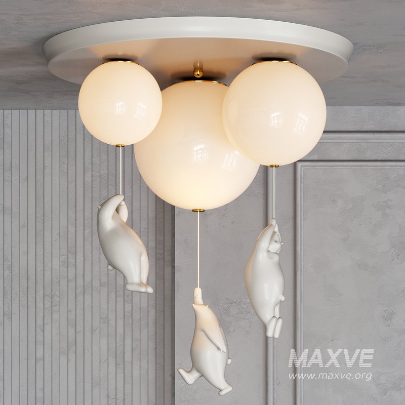 WASTY TRIO Chandelier by Lampatron - Image 3