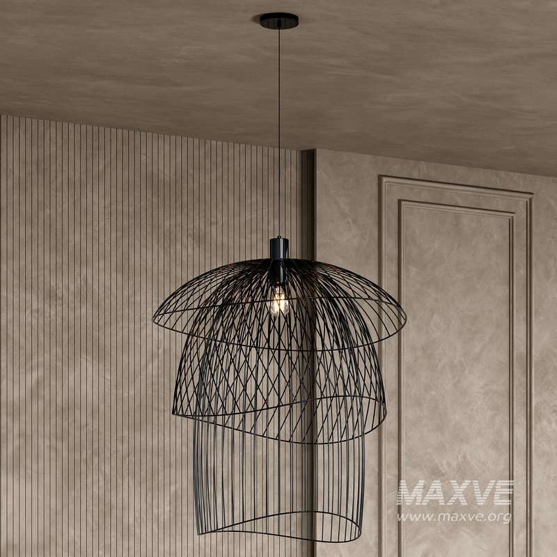 Forestier Papillon Chandelier by Luminaire - Image 3