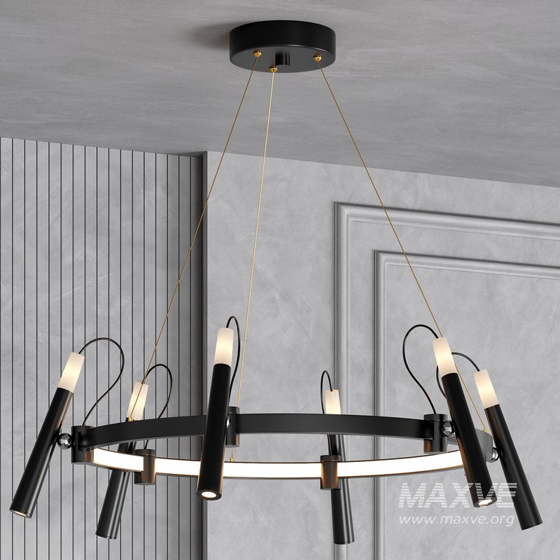 BECKY LED 6 Chandelier by Lampatron - Image 4