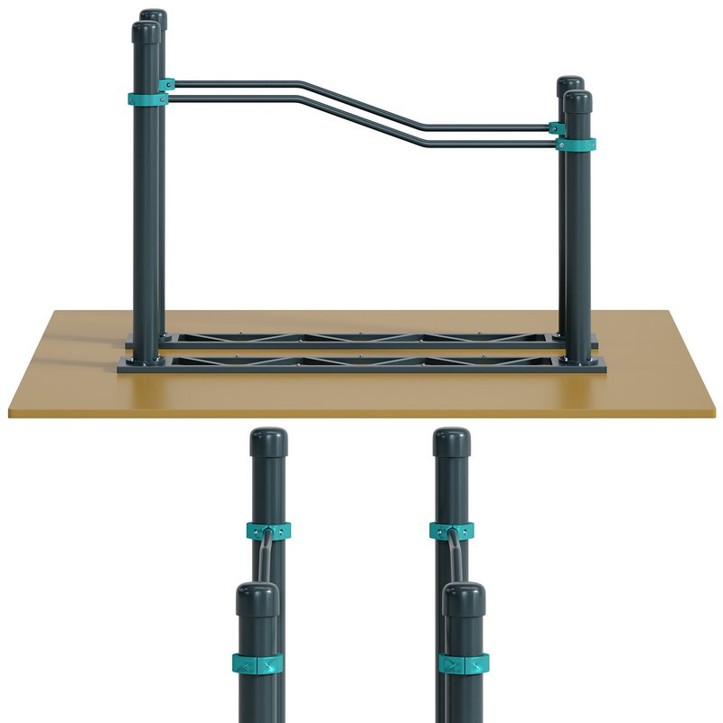 Bars Curved Multi Level by Kenguru - Image 3