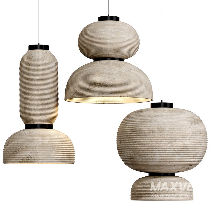 Japandi Lantern Shaped Pendant Light By Japandistore - Image 4