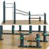 Lifting handrail wall bars 3 horizontal bars and vertical handrails for wheelchair users by Kenguru - Thumbnail 4