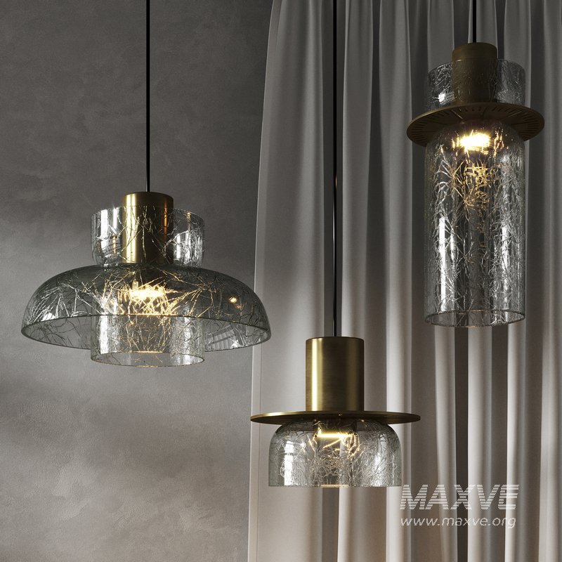 CRISPIN Chandelier Lamp Set By Lampatron - Image 4