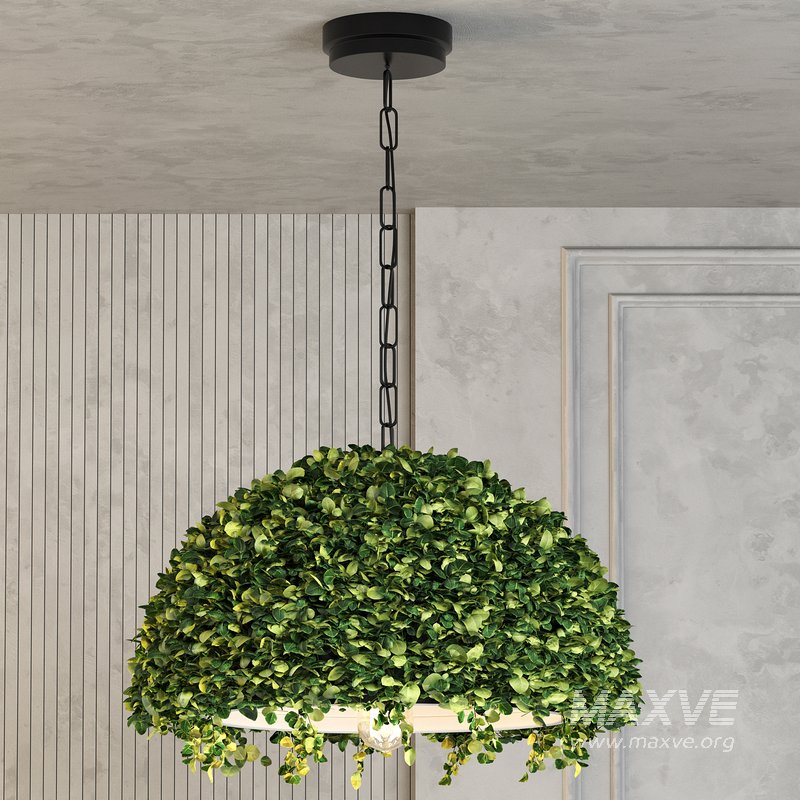 Modern Planter Led Pendant by Spingar - Image 4
