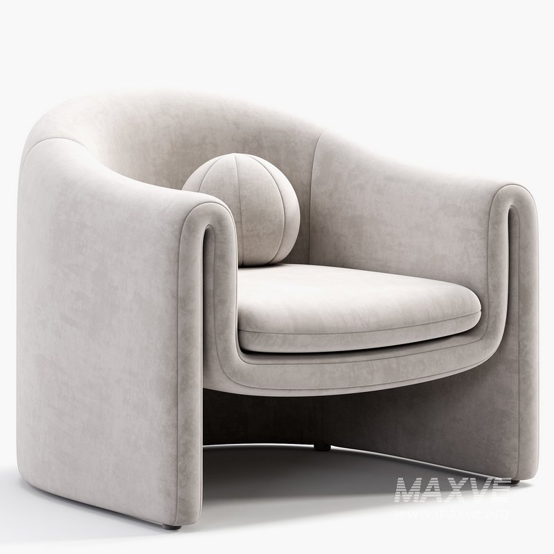 Pollman Upholstered Barrel Chair By Wayfair - Image 3