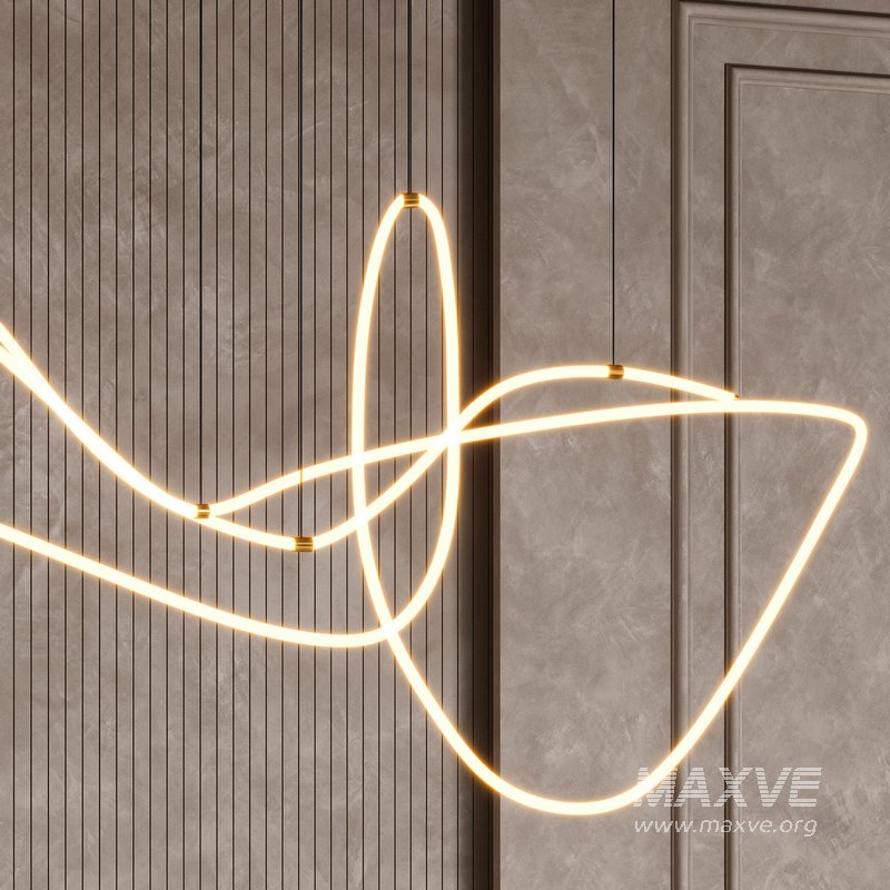 Minimalist Luxe Chandelier By Mos Lustry - Image 4