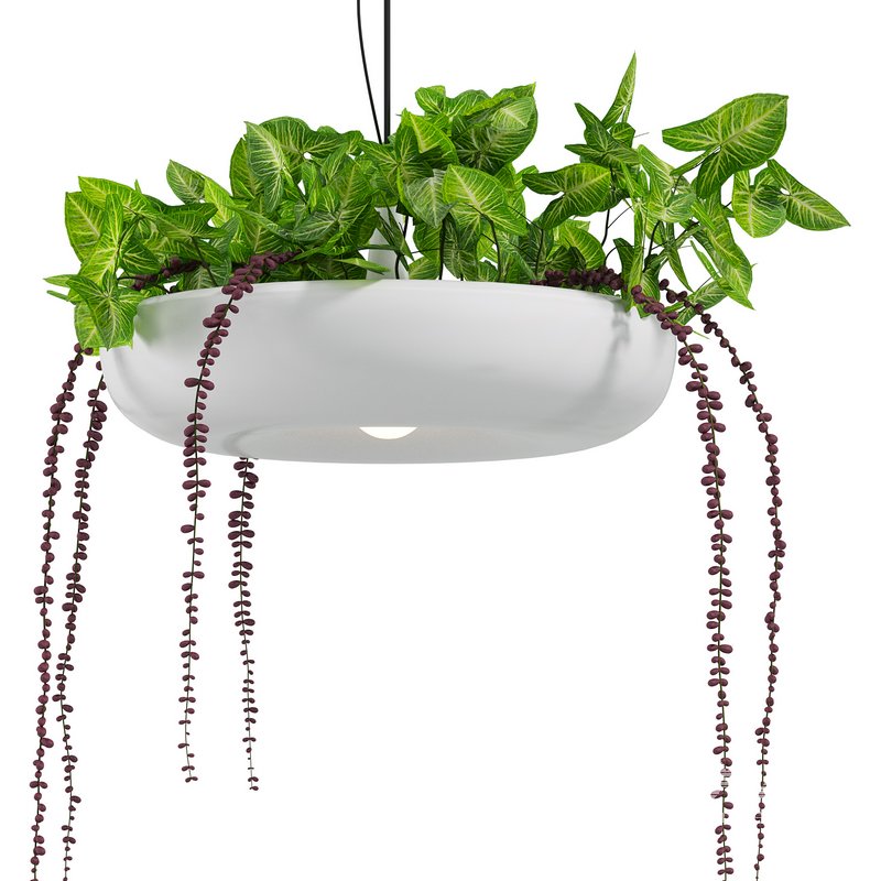 Indrid Decorative Plants White Light By Lightmakers - Image 4