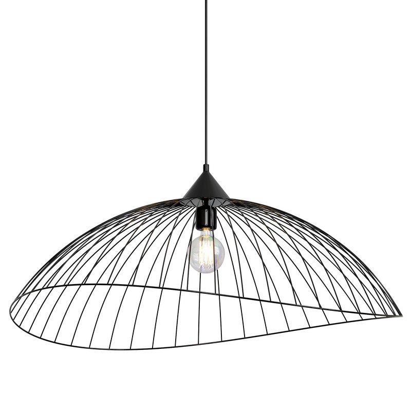 Onza Easy Fit Pendant Black Twin Pack Chandelier by Ideas4lighting - Image 5