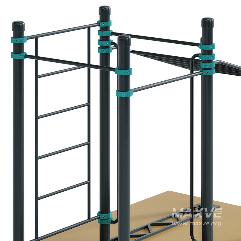 Lifting handrail wall bars 3 horizontal bars and vertical handrails for wheelchair users by Kenguru - Image 5