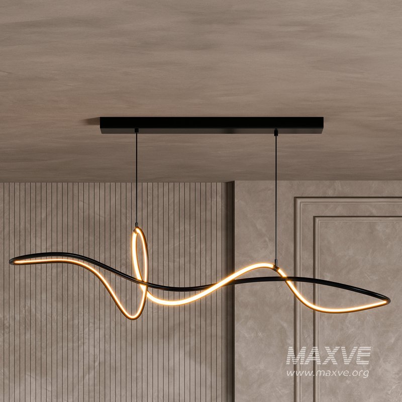 Eskild Long Chendelier By Lampatron - Image 6