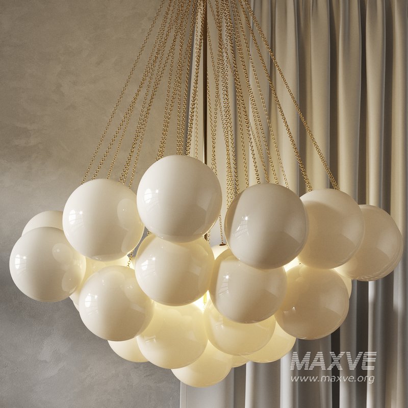 Cloud Chandelier Set By Apparatusstudio - Image 5