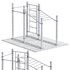 Lifting handrail wall bars 3 horizontal bars and vertical handrails for wheelchair users by Kenguru - Thumbnail 6