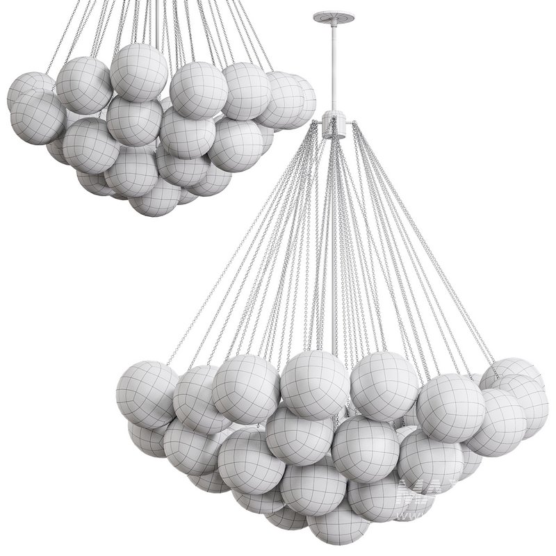 Cloud Chandelier Set By Apparatusstudio - Image 7