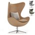 Armchair Arne Jacobsen Style Egg Chair - Thumbnail 6