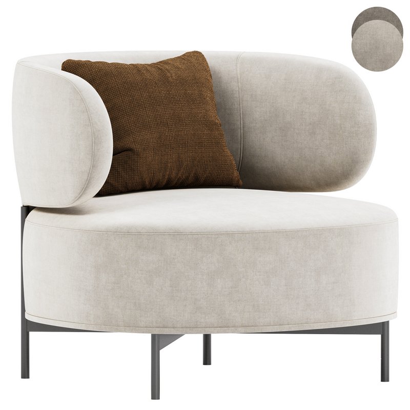 akiko lounge armchair 2 - Image 5