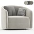 Mila swivel armchair - Thumbnail 7
